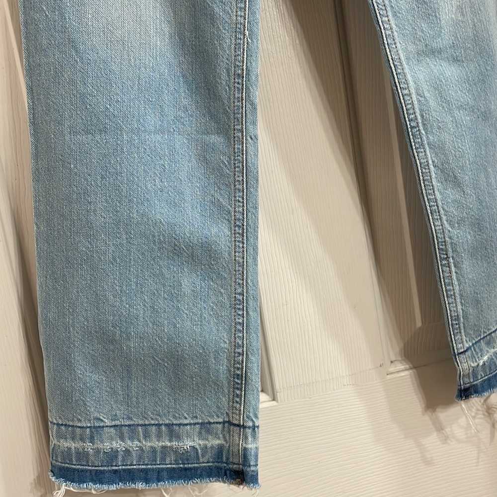 NWT | Express Straight Crop High Rise Jeans - Picture 3 of 10